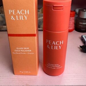 Peach & Lily Glass Skin Face Polisher - Orange